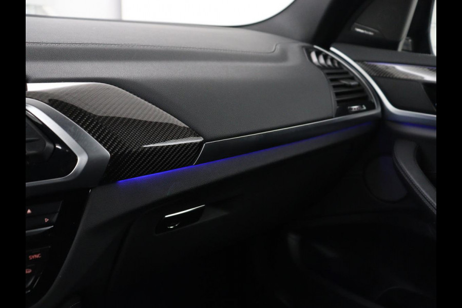 BMW X3 M Competition | Panoramadak | Head-Up | 360 Camera | Adaptive cruise | Leder | Achterbankverwarming | Carplay | Trekhaak | Sfeerverlichting | Harman/Kardon | Navigatie | Keyless | M Sportstoelen | 21'' velgen | Adaptief LED