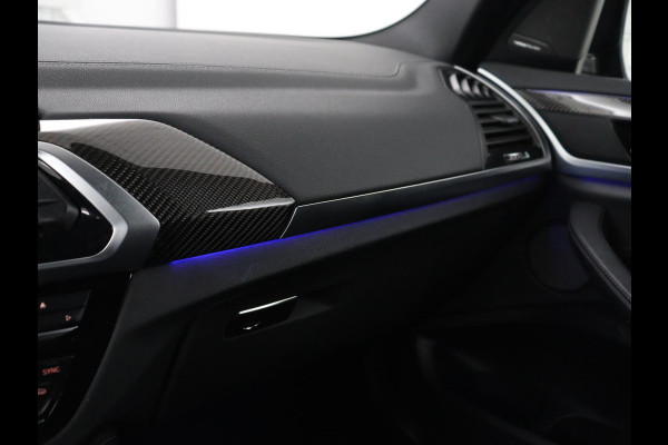 BMW X3 M Competition | Panoramadak | Head-Up | 360 Camera | Adaptive cruise | Leder | Achterbankverwarming | Carplay | Trekhaak | Sfeerverlichting | Harman/Kardon | Navigatie | Keyless | M Sportstoelen | 21'' velgen | Adaptief LED