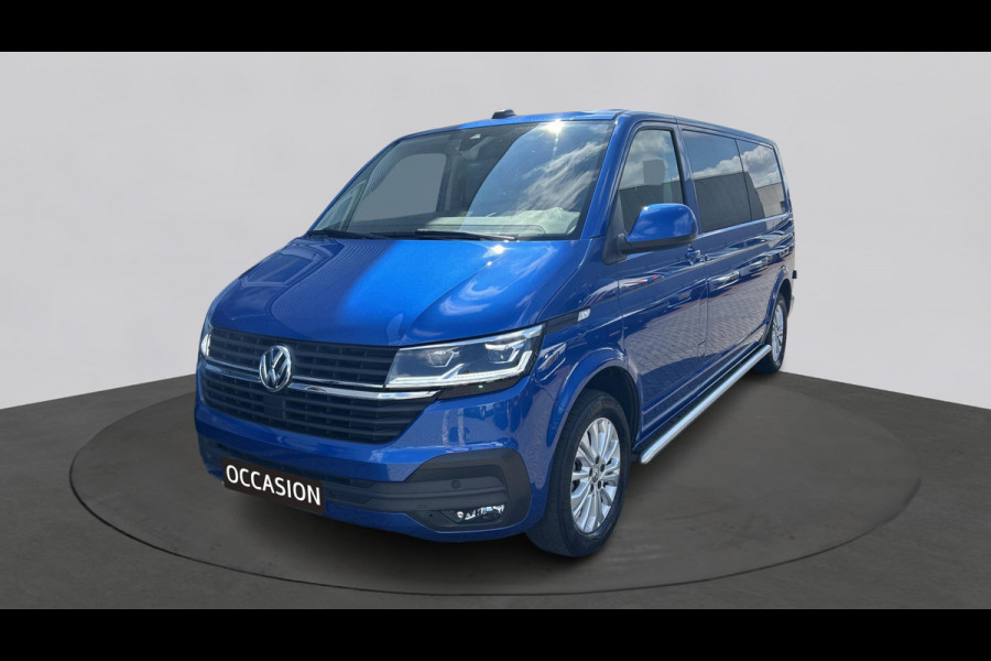 Volkswagen Transporter L2H1 Dubbel Cabine 2.0 TDI 150pk DSG Highline Automaat Led Camera Stoelverwarming Navigatie Trekhaak Alcantara