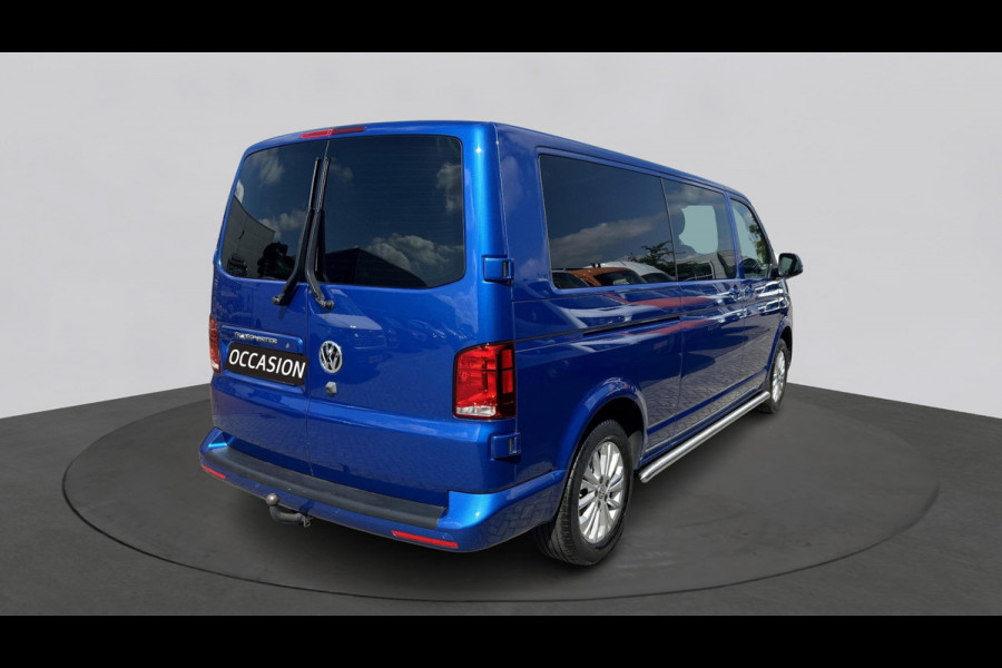 Volkswagen Transporter L2H1 Dubbel Cabine 2.0 TDI 150pk DSG Highline Automaat Led Camera Stoelverwarming Navigatie Trekhaak Alcantara