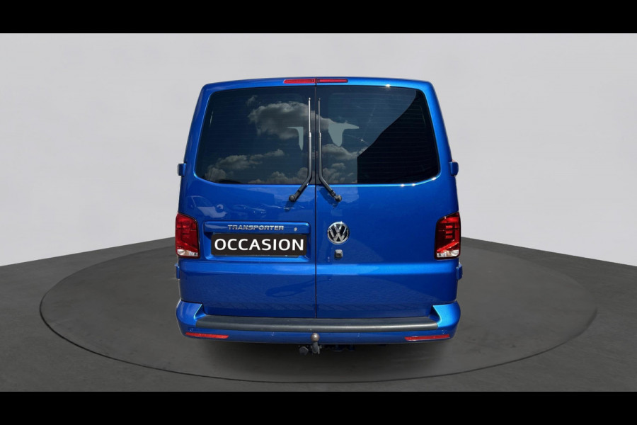 Volkswagen Transporter L2H1 Dubbel Cabine 2.0 TDI 150pk DSG Highline Automaat Led Camera Stoelverwarming Navigatie Trekhaak Alcantara