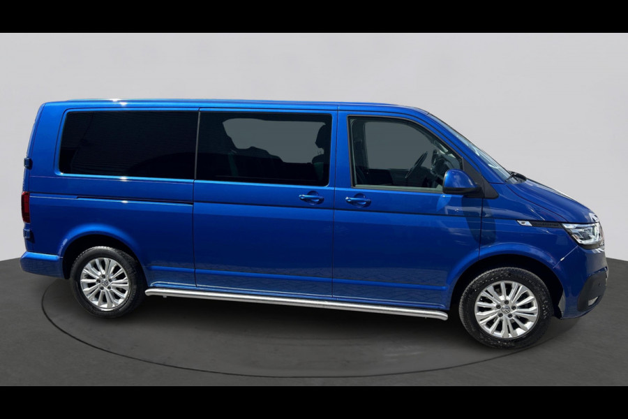 Volkswagen Transporter L2H1 Dubbel Cabine 2.0 TDI 150pk DSG Highline Automaat Led Camera Stoelverwarming Navigatie Trekhaak Alcantara