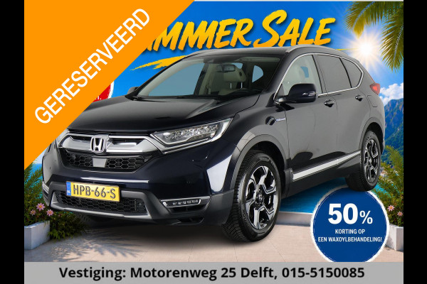 Honda CR-V 2.0 HYBRIDE AWD EXECUTIVE AUTOMAAT GARANTIE 9-2029 FULL OPTIONS SLECHTS 29.000 KM !!