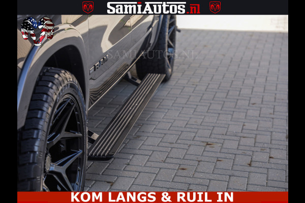 Dodge Ram LIMITED NIGHT 5.7 V8 402PK | HUD | 4PL WHEELS | LUCHTVERING |OPEN UILAAT KLEP | BOM VOL | GRANITE CRYSTAL | DC | CREW CAB | DUBBELE CABINE | 5 PERSOONS GRIJSKENTEKEN | EERSTE EIGENAAR | TOP STAAT 44000 KM |