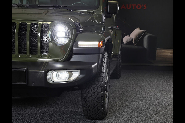 Jeep Wrangler UNLIMITED 4xe 380 Sahara / 360 Camera / Leder / Navi / Ecc / Elek Pakket / Led / Pdc / 18 Inch / TOPSTAAT