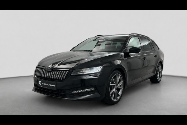 Škoda Superb Combi 1.4 TSI iV Sportline | Pano | Matrix LED | Trekhaak | Memory | ACC | Side Assist | Keyless | Dealer onderhouden