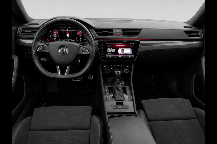 Škoda Superb Combi 1.4 TSI iV Sportline | Pano | Matrix LED | Trekhaak | Memory | ACC | Side Assist | Keyless | Dealer onderhouden