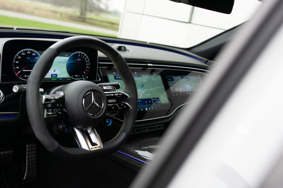 Mercedes-Benz E-Klasse AMG 53 4-M Edition 1 Carbon|Keyless|ACC|Schaalstoelen|Bumester 4D|Stoelkoeling|Performance Sound|360°Camera|Superscreen