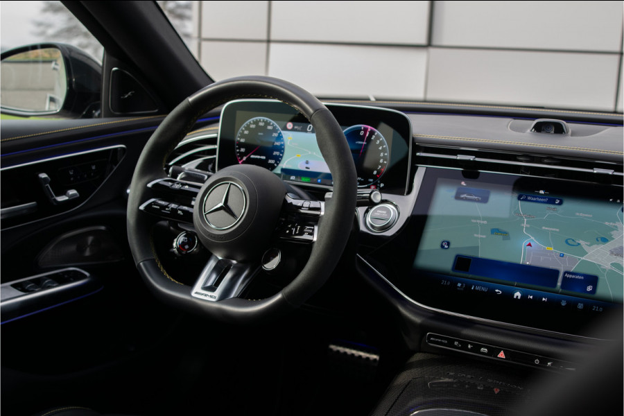 Mercedes-Benz E-Klasse AMG 53 4-M Edition 1 Carbon|Keyless|ACC|Schaalstoelen|Bumester 4D|Stoelkoeling|Performance Sound|360°Camera|Superscreen