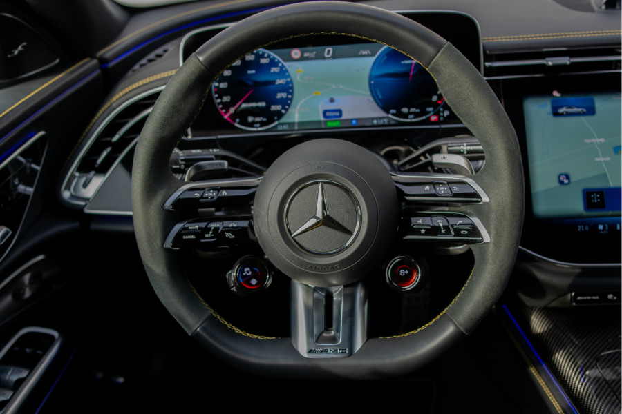 Mercedes-Benz E-Klasse AMG 53 4-M Edition 1 Carbon|Keyless|ACC|Schaalstoelen|Bumester 4D|Stoelkoeling|Performance Sound|360°Camera|Superscreen