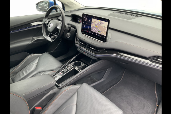 Škoda ENYAQ iV 80 SOH 92.5% First Edition Leer Stoel/StuurVerw+Elektr Carplay Adapt.Cruise Sportline