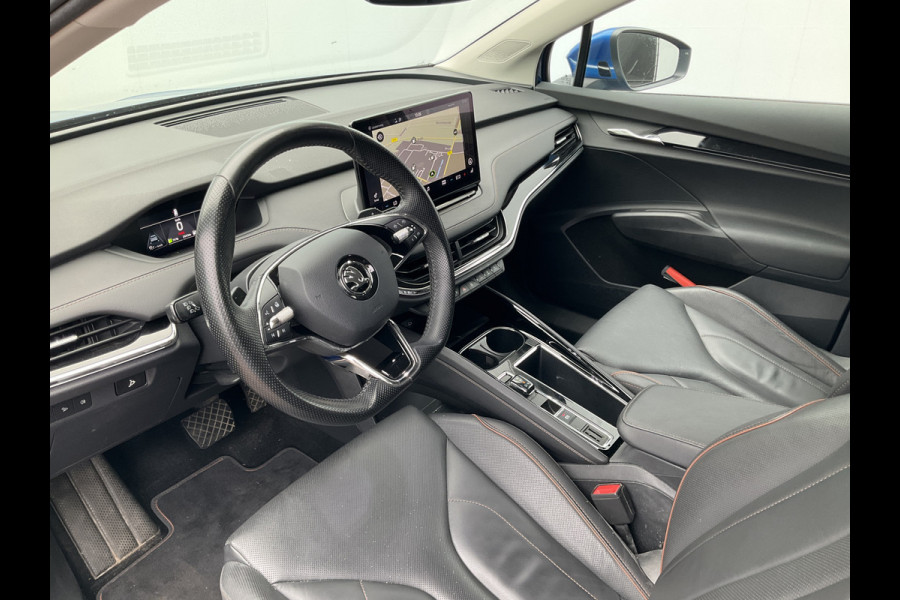 Škoda ENYAQ iV 80 SOH 92.5% First Edition Leer Stoel/StuurVerw+Elektr Carplay Adapt.Cruise Sportline