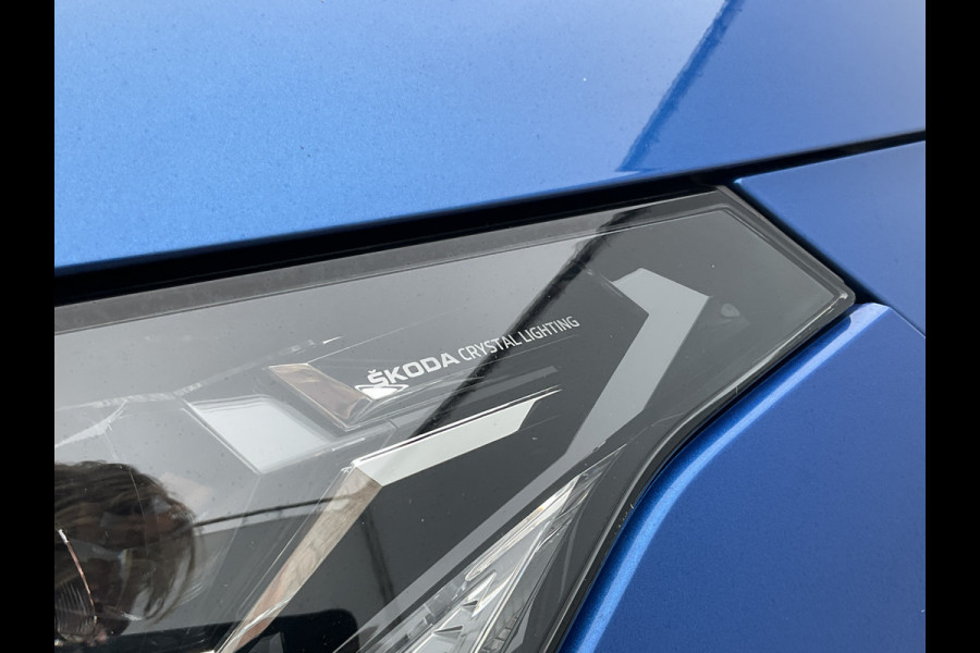 Škoda ENYAQ iV 80 SOH 92.5% First Edition Leer Stoel/StuurVerw+Elektr Carplay Adapt.Cruise Sportline