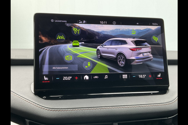 Škoda ENYAQ iV 80 SOH 92.5% First Edition Leer Stoel/StuurVerw+Elektr Carplay Adapt.Cruise Sportline