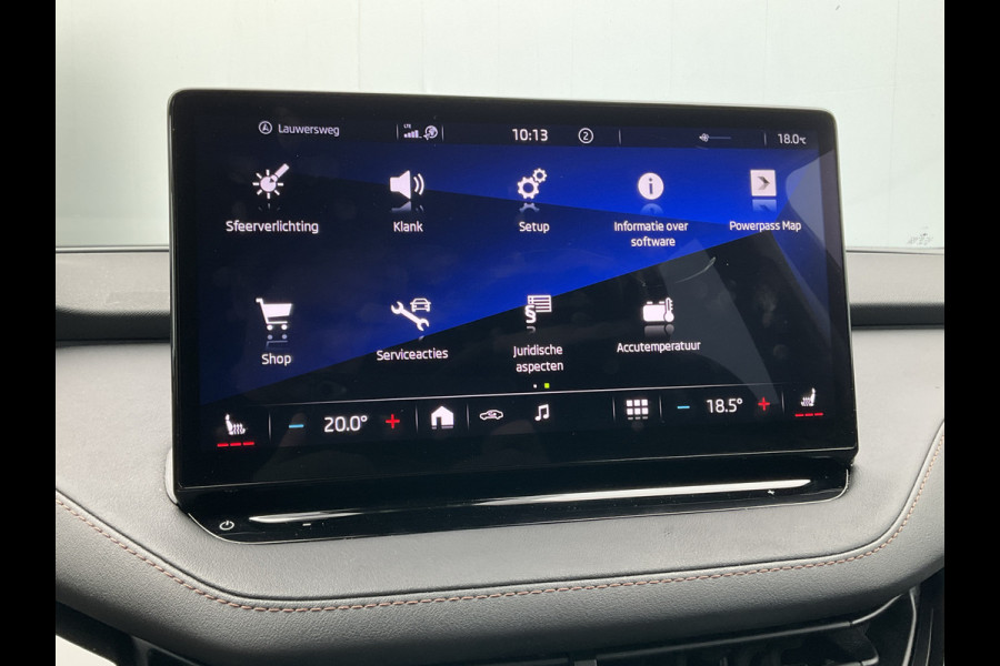 Škoda ENYAQ iV 80 SOH 92.5% First Edition Leer Stoel/StuurVerw+Elektr Carplay Adapt.Cruise Sportline
