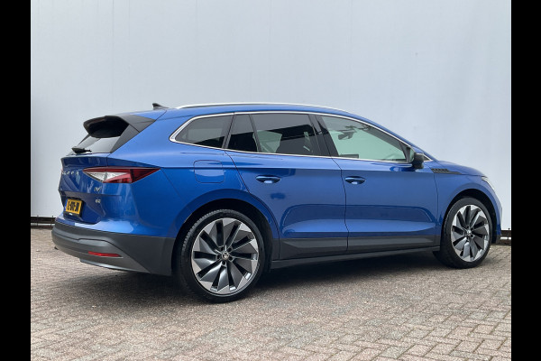 Škoda ENYAQ iV 80 SOH 92.5% First Edition Leer Stoel/StuurVerw+Elektr Carplay Adapt.Cruise Sportline