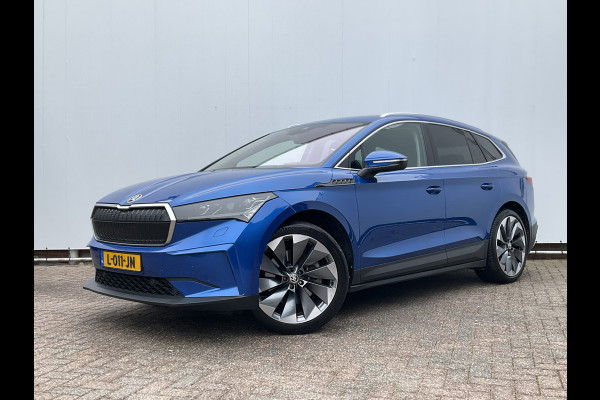 Škoda ENYAQ iV 80 SOH 92.5% First Edition Leer Stoel/StuurVerw+Elektr Carplay Adapt.Cruise Sportline