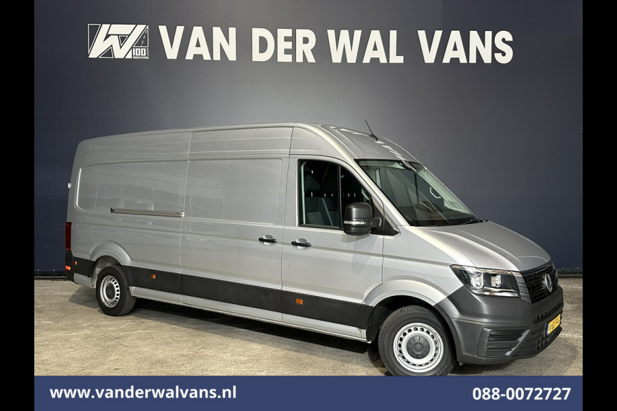 Volkswagen Crafter 2.0 TDI 177pk L4H3 L3H2 Euro6 Airco | Camera | Navigatie | Apple Carplay | 3000kg Trekhaak Android Auto, Parkeersensoren, Bijrijdersbank