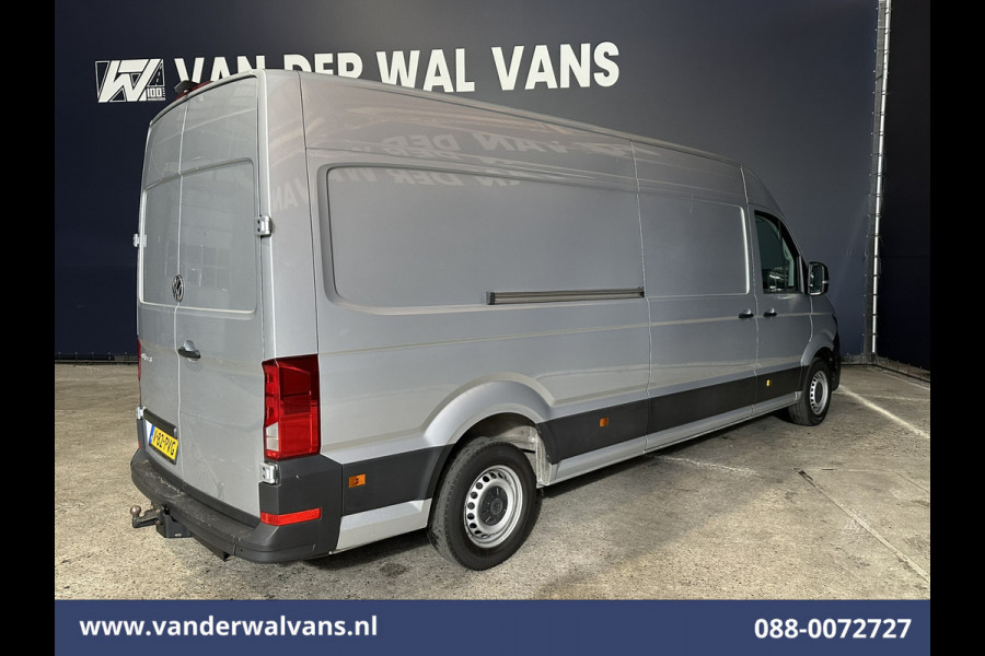 Volkswagen Crafter 2.0 TDI 177pk L4H3 L3H2 Euro6 Airco | Camera | Navigatie | Apple Carplay | 3000kg Trekhaak Android Auto, Parkeersensoren, Bijrijdersbank
