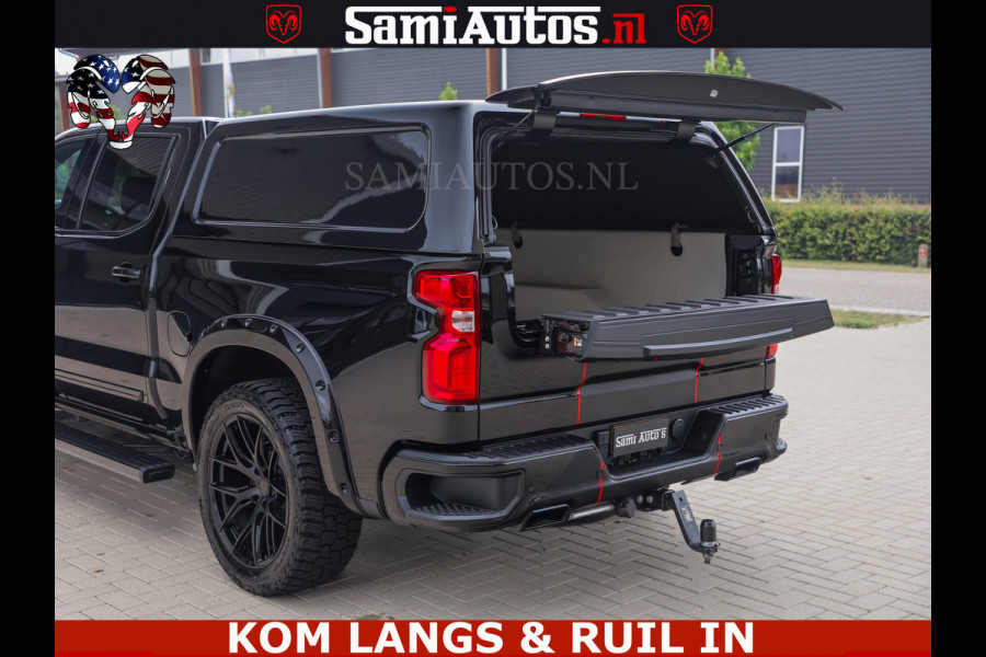 Chevrolet Silverado HULK PACK | BEAST | HUIF | BLACK OPS | BOM VOL | GARANTIE TOT 24-01-2028 | DC 5 PERSOONS | DUBBELE CABINE | HUD | COMFORT STOELEN GEKOELD EN VERWARMD | BOSE | EN NOG VEEL MEER ....| 6.2 V8 426PK |