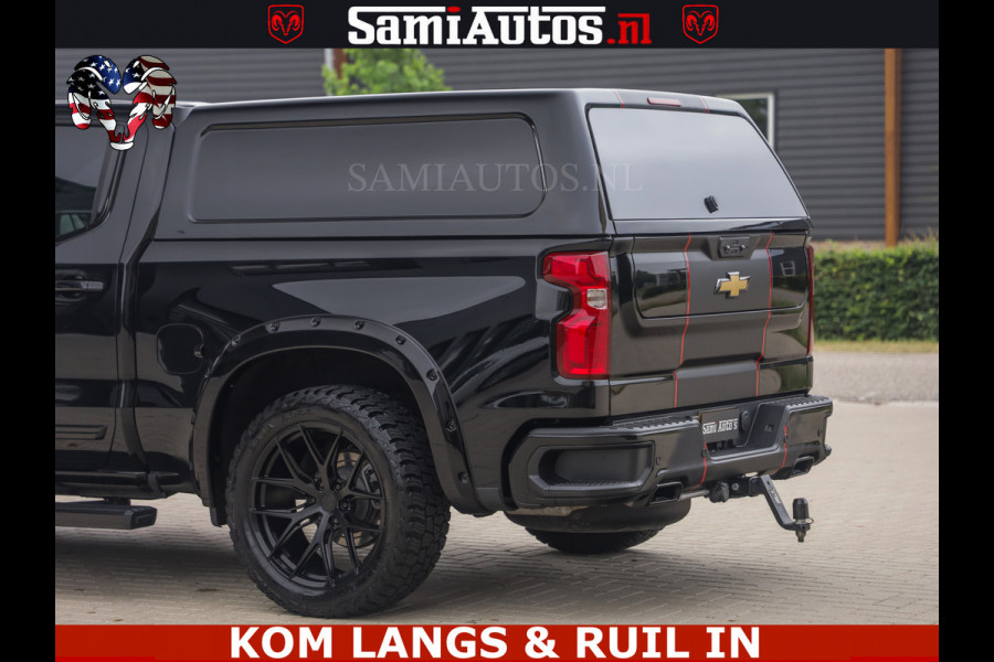Chevrolet Silverado HULK PACK | BEAST | HUIF | BLACK OPS | BOM VOL | GARANTIE TOT 24-01-2028 | DC 5 PERSOONS | DUBBELE CABINE | HUD | COMFORT STOELEN GEKOELD EN VERWARMD | BOSE | EN NOG VEEL MEER ....| 6.2 V8 426PK |