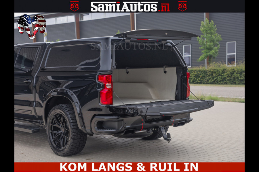Chevrolet Silverado HULK PACK | BEAST | HUIF | BLACK OPS | BOM VOL | GARANTIE TOT 24-01-2028 | DC 5 PERSOONS | DUBBELE CABINE | HUD | COMFORT STOELEN GEKOELD EN VERWARMD | BOSE | EN NOG VEEL MEER ....| 6.2 V8 426PK |