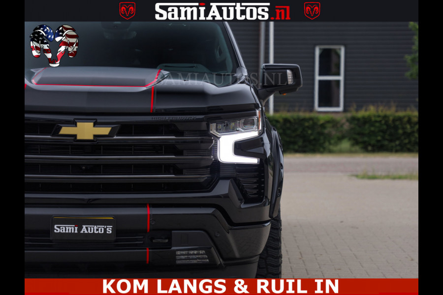 Chevrolet Silverado HULK PACK | BEAST | HUIF | BLACK OPS | BOM VOL | GARANTIE TOT 24-01-2028 | DC 5 PERSOONS | DUBBELE CABINE | HUD | COMFORT STOELEN GEKOELD EN VERWARMD | BOSE | EN NOG VEEL MEER ....| 6.2 V8 426PK |