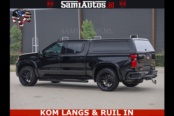 Chevrolet Silverado HULK PACK | BEAST | HUIF | BLACK OPS | BOM VOL | GARANTIE TOT 24-01-2028 | DC 5 PERSOONS | DUBBELE CABINE | HUD | COMFORT STOELEN GEKOELD EN VERWARMD | BOSE | EN NOG VEEL MEER ....| 6.2 V8 426PK |
