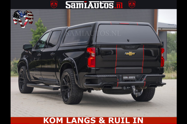Chevrolet Silverado HULK PACK | BEAST | HUIF | BLACK OPS | BOM VOL | GARANTIE TOT 24-01-2028 | DC 5 PERSOONS | DUBBELE CABINE | HUD | COMFORT STOELEN GEKOELD EN VERWARMD | BOSE | EN NOG VEEL MEER ....| 6.2 V8 426PK |
