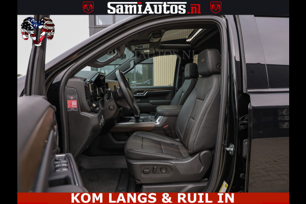 Chevrolet Silverado HULK PACK | BEAST | HUIF | BLACK OPS | BOM VOL | GARANTIE TOT 24-01-2028 | DC 5 PERSOONS | DUBBELE CABINE | HUD | COMFORT STOELEN GEKOELD EN VERWARMD | BOSE | EN NOG VEEL MEER ....| 6.2 V8 426PK |