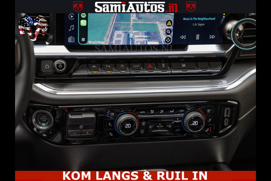 Chevrolet Silverado HULK PACK | BEAST | HUIF | BLACK OPS | BOM VOL | GARANTIE TOT 24-01-2028 | DC 5 PERSOONS | DUBBELE CABINE | HUD | COMFORT STOELEN GEKOELD EN VERWARMD | BOSE | EN NOG VEEL MEER ....| 6.2 V8 426PK |