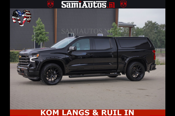 Chevrolet Silverado HULK PACK | BEAST | HUIF | BLACK OPS | BOM VOL | GARANTIE TOT 24-01-2028 | DC 5 PERSOONS | DUBBELE CABINE | HUD | COMFORT STOELEN GEKOELD EN VERWARMD | BOSE | EN NOG VEEL MEER ....| 6.2 V8 426PK |