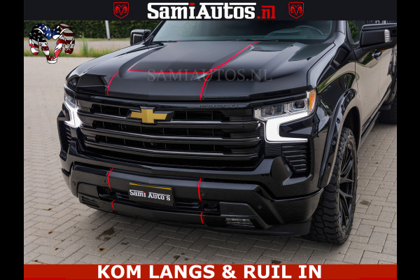 Chevrolet Silverado HULK PACK | BEAST | HUIF | BLACK OPS | BOM VOL | GARANTIE TOT 24-01-2028 | DC 5 PERSOONS | DUBBELE CABINE | HUD | COMFORT STOELEN GEKOELD EN VERWARMD | BOSE | EN NOG VEEL MEER ....| 6.2 V8 426PK |