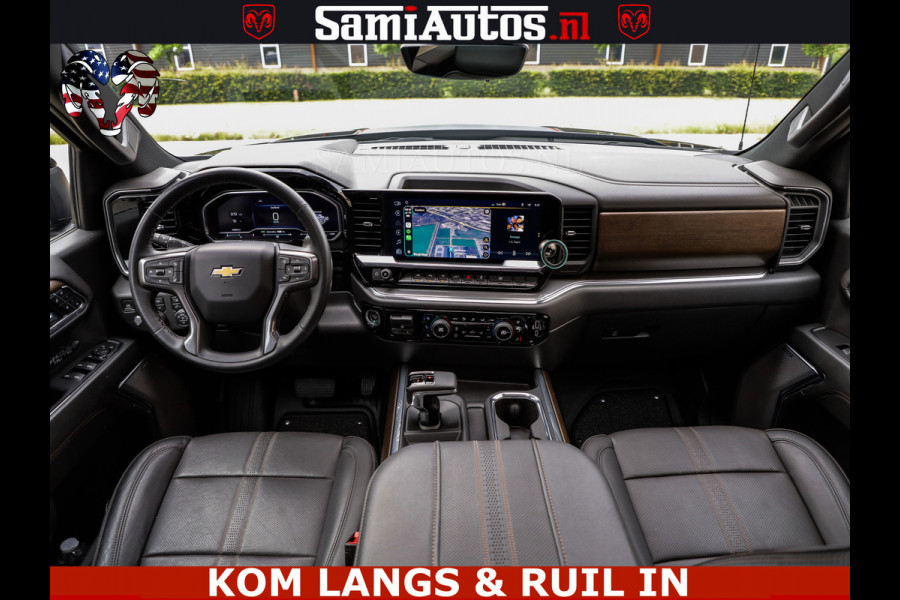 Chevrolet Silverado HULK PACK | BEAST | HUIF | BLACK OPS | BOM VOL | GARANTIE TOT 24-01-2028 | DC 5 PERSOONS | DUBBELE CABINE | HUD | COMFORT STOELEN GEKOELD EN VERWARMD | BOSE | EN NOG VEEL MEER ....| 6.2 V8 426PK |