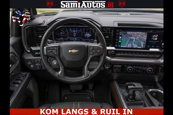Chevrolet Silverado HULK PACK | BEAST | HUIF | BLACK OPS | BOM VOL | GARANTIE TOT 24-01-2028 | DC 5 PERSOONS | DUBBELE CABINE | HUD | COMFORT STOELEN GEKOELD EN VERWARMD | BOSE | EN NOG VEEL MEER ....| 6.2 V8 426PK |