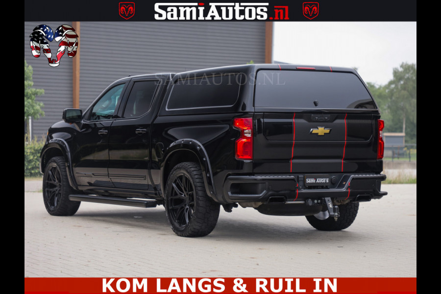Chevrolet Silverado HULK PACK | BEAST | HUIF | BLACK OPS | BOM VOL | GARANTIE TOT 24-01-2028 | DC 5 PERSOONS | DUBBELE CABINE | HUD | COMFORT STOELEN GEKOELD EN VERWARMD | BOSE | EN NOG VEEL MEER ....| 6.2 V8 426PK |