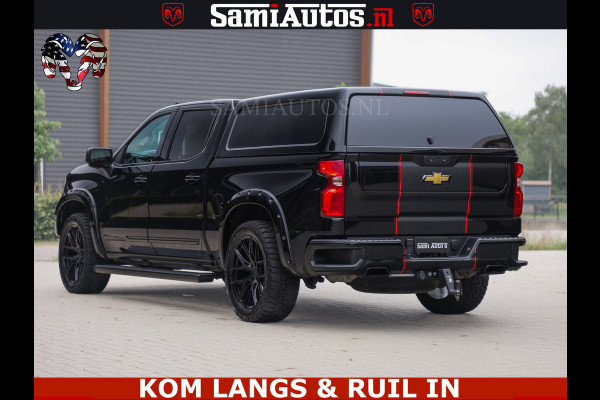 Chevrolet Silverado HULK PACK | BEAST | HUIF | BLACK OPS | BOM VOL | GARANTIE TOT 24-01-2028 | DC 5 PERSOONS | DUBBELE CABINE | HUD | COMFORT STOELEN GEKOELD EN VERWARMD | BOSE | EN NOG VEEL MEER ....| 6.2 V8 426PK |