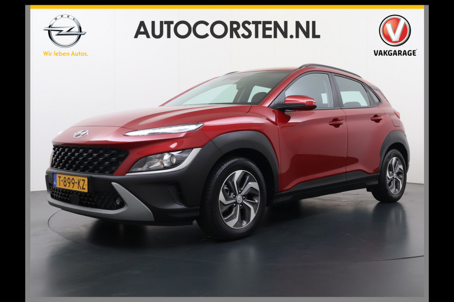 Hyundai Kona 1.6GDI HEV Hybride Autom. Trekhaak Adap.Cruise Camera Apple Carplay Android Auto Navi Ecc Pdc Comfort Smart Led Lmv 16" DAB Krell®-Audio Lane Assist Isofix Rijstrooksensor 1.300KG Trekgewicht 1e Eigenaar Origineel Nederlandse Auto