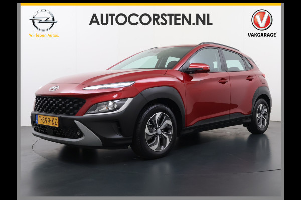 Hyundai Kona 1.6GDI HEV Hybride Autom. Trekhaak Adap.Cruise Camera Apple Carplay Android Auto Navi Ecc Pdc Comfort Smart Led Lmv 16" DAB Krell®-Audio Lane Assist Isofix Rijstrooksensor 1.300KG Trekgewicht 1e Eigenaar Origineel Nederlandse Auto