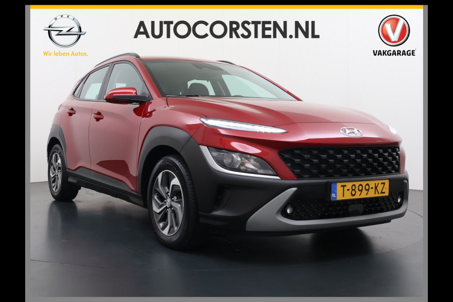 Hyundai Kona 1.6GDI HEV Hybride Autom. Trekhaak Adap.Cruise Camera Apple Carplay Android Auto Navi Ecc Pdc Comfort Smart Led Lmv 16" DAB Krell®-Audio Lane Assist Isofix Rijstrooksensor 1.300KG Trekgewicht 1e Eigenaar Origineel Nederlandse Auto