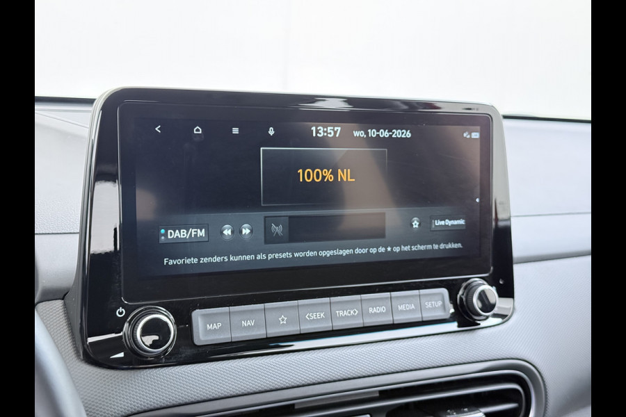 Hyundai Kona 1.6GDI HEV Hybride Autom. Trekhaak Adap.Cruise Camera Apple Carplay Android Auto Navi Ecc Pdc Comfort Smart Led Lmv 16" DAB Krell®-Audio Lane Assist Isofix Rijstrooksensor 1.300KG Trekgewicht 1e Eigenaar Origineel Nederlandse Auto