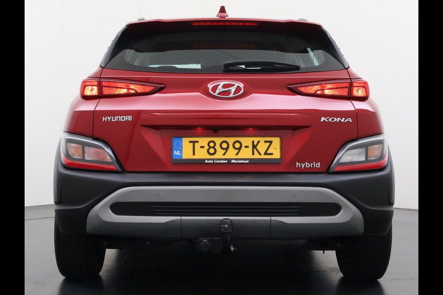 Hyundai Kona 1.6GDI HEV Hybride Autom. Trekhaak Adap.Cruise Camera Apple Carplay Android Auto Navi Ecc Pdc Comfort Smart Led Lmv 16" DAB Krell®-Audio Lane Assist Isofix Rijstrooksensor 1.300KG Trekgewicht 1e Eigenaar Origineel Nederlandse Auto