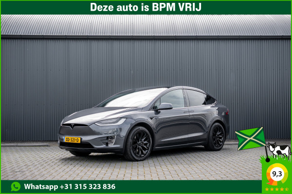 Tesla Model X 100D AWD | 525 PK | 7-Zits | Camera | PDC | Falcon Doors | Premium Connectivity