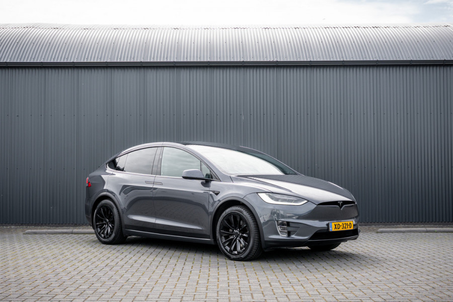 Tesla Model X 100D AWD | 525 PK | 7-Zits | Camera | PDC | Falcon Doors | Premium Connectivity