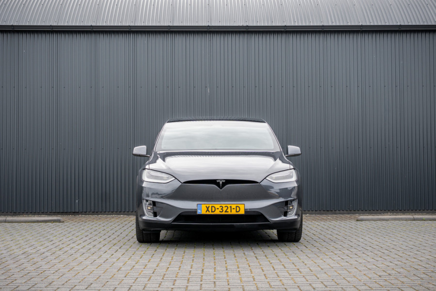 Tesla Model X 100D AWD | 525 PK | 7-Zits | Camera | PDC | Falcon Doors | Premium Connectivity