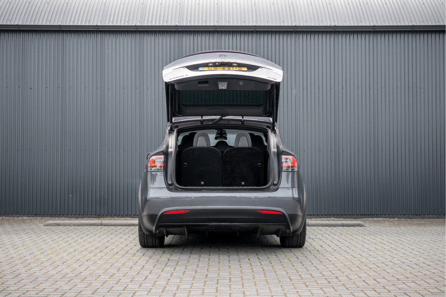 Tesla Model X 100D AWD | 525 PK | 7-Zits | Camera | PDC | Falcon Doors | Premium Connectivity