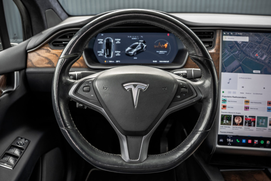 Tesla Model X 100D AWD | 525 PK | 7-Zits | Camera | PDC | Falcon Doors | Premium Connectivity