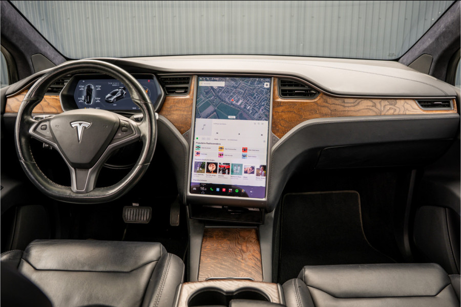 Tesla Model X 100D AWD | 525 PK | 7-Zits | Camera | PDC | Falcon Doors | Premium Connectivity