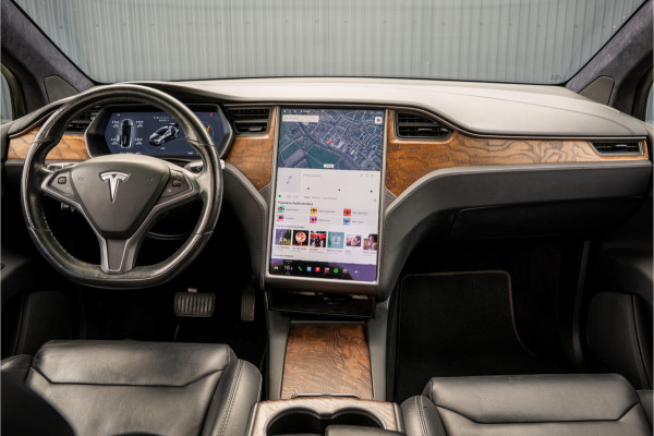 Tesla Model X 100D AWD | 525 PK | 7-Zits | Camera | PDC | Falcon Doors | Premium Connectivity
