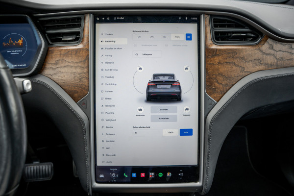 Tesla Model X 100D AWD | 525 PK | 7-Zits | Camera | PDC | Falcon Doors | Premium Connectivity